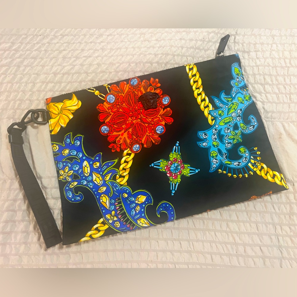 VERSACE MEDUSA Authentic Envelope handbag